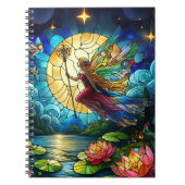 Carnet Stained Glass Moonlight Flight Fairy  (Devant)