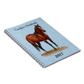Carnet Stallion Cheval du Quartier Brown Bay (Côté Droit)
