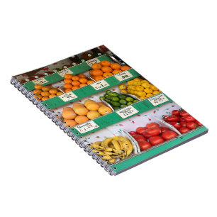 Carnet Stand de fruits, Columbus Avenue, New York City, N