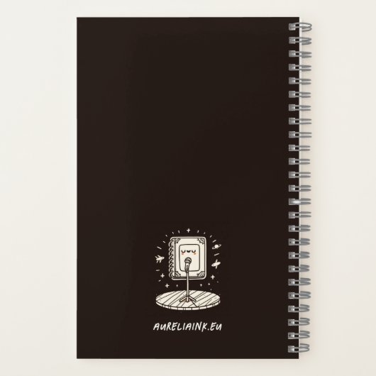 Carnet Standup de pensées non filtrées (Verso)