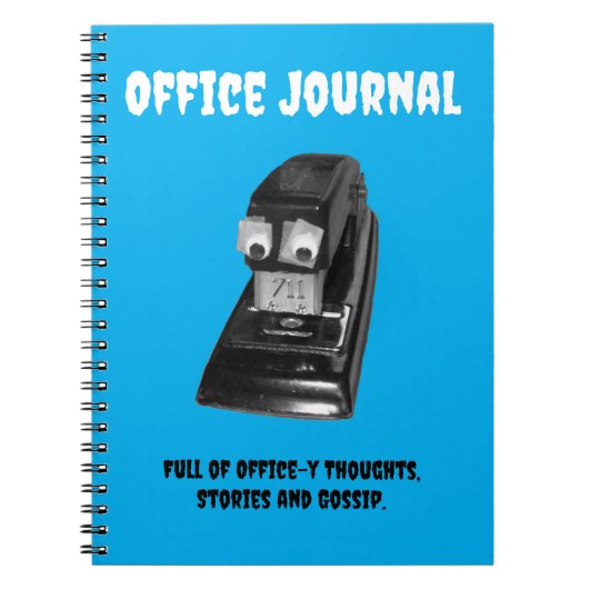 Carnet Stapler Guy Office Jpurnal (Devant)
