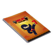 Carnet Star de cinéma NINJA Guerrier de karaté Enfants (Côté Droit)