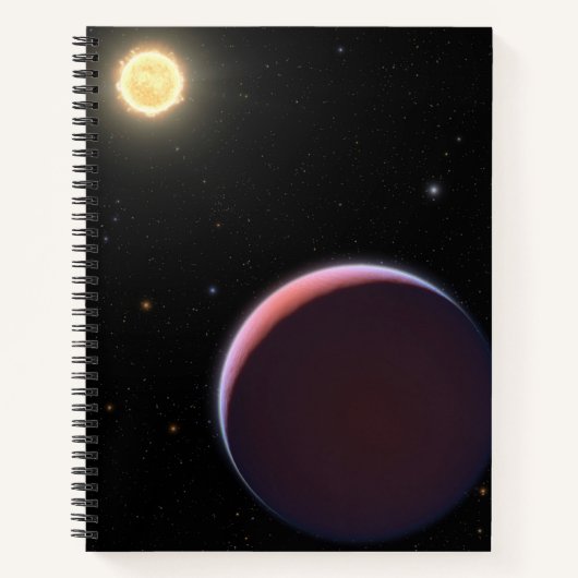 Carnet Star Kepler 51 et Trois planètes géantes comme le (Devant)