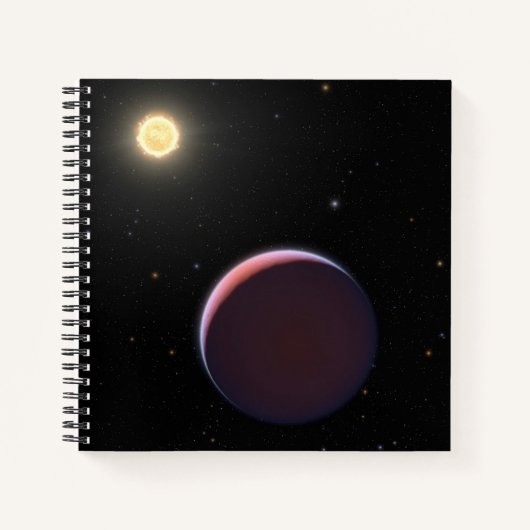 Carnet Star Kepler 51 et Trois planètes géantes comme le  (Devant)