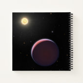 Carnet Star Kepler 51 et Trois planètes géantes comme le  (Dos)