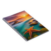 Carnet Starfish sur la plage à Dawn (Côté Droit)