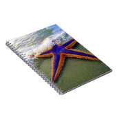 Carnet Starfish Tropical Sandy Beach Sea Wave (Côté Droit)