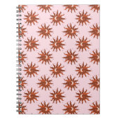 Carnet Stargazer, lune, étoiles et soleil (Devant)