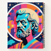 Carnet Stargazer Philosopher : Le Cosmos de l'esprit (Dos)