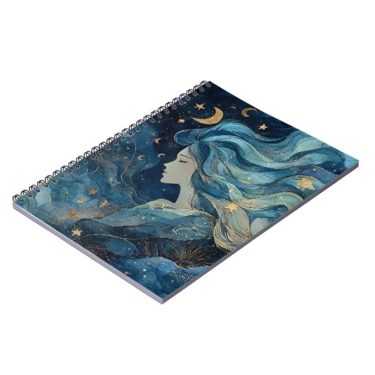 Carnet Starlit Dream Goddess Notebook  (Côté gauche)