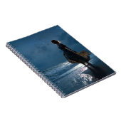 Carnet Starry Night Ocean Starlight Silhouette Art Notebo (Côté Droit)