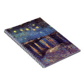 Carnet Starry Night Over the Rhone par Vincent van Gogh (Côté Droit)