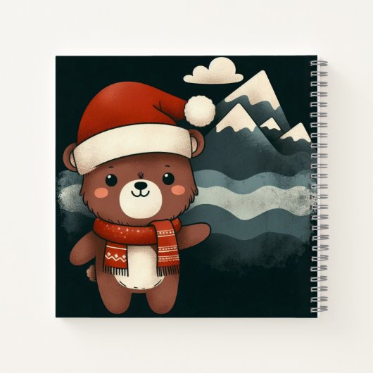 Carnet Starry Pines - Père Noël Bear's Enchanted Eve (Dos)