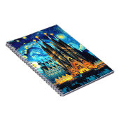 Carnet Starry Sagrada Familia Barcelona (Côté Droit)