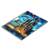 Carnet Starry Sagrada Familia Barcelona (Côté gauche)