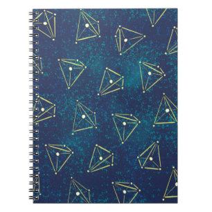 Carnet Starry Sky Space Chimie Constellations
