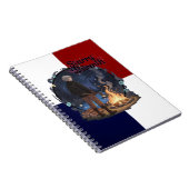 Carnet Starry Warmth - Lumberjack Anime Boy by Campfire (Côté Droit)