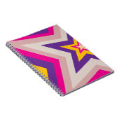 Carnet Stars in colourful formation Spiral Photo Notebook (Côté Droit)