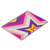 Carnet Stars in colourful formation Spiral Photo Notebook (Côté gauche)
