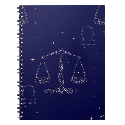 Carnet stars libra (Devant)