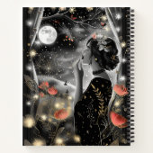 Carnet Stary Night Woman in Black Dress (Dos)