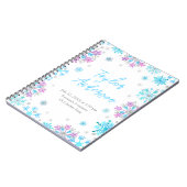 Carnet Statistiques de naissance de flocons de neige viol (Côté gauche)