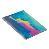 Carnet Statue d'aquarelle de la liberté (Côté Droit)