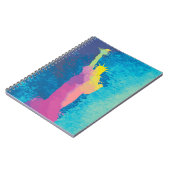 Carnet Statue d'aquarelle de la liberté (Côté gauche)