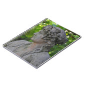Carnet Statue de déesse dans le jardin (Côté gauche)