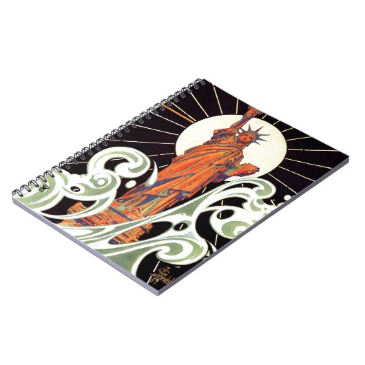 Carnet Statue de la liberté (Côté gauche)