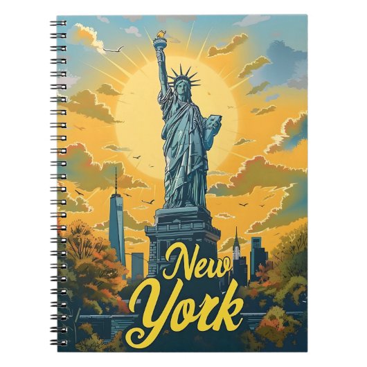 Carnet Statue de la Liberté de New York (Devant)