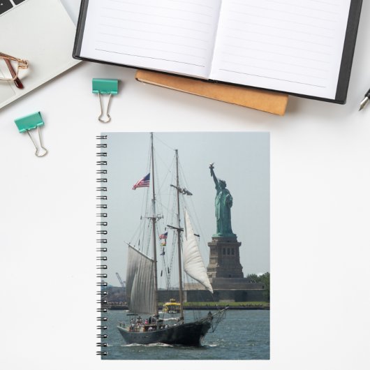 Carnet Statue de la Liberté du port de New York
