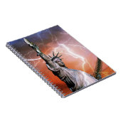 Carnet Statue de la Liberté Éclair. (Côté Droit)
