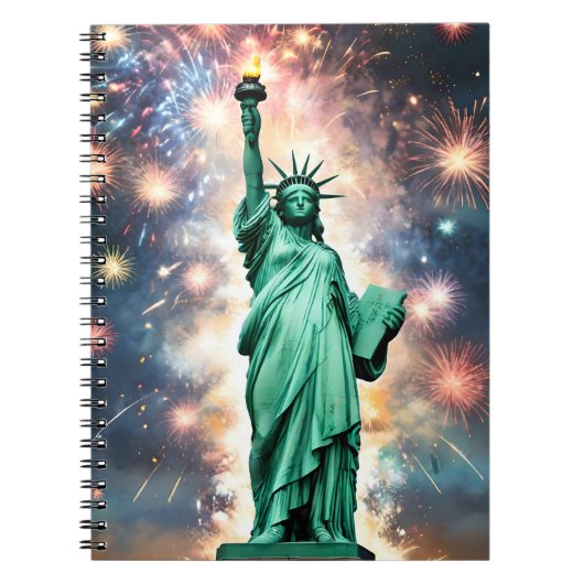 Carnet Statue De La Liberté Feu D'Indépendance, Garçons (Devant)