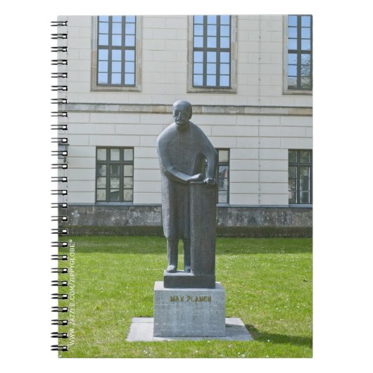 Carnet Statue de Max Planck à Berlin (Devant)