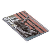 Carnet Statue de Portlandia, Portland, Oregon (Côté Droit)