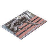 Carnet Statue de Portlandia, Portland, Oregon (Côté gauche)