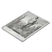 Carnet Statue d'un satyre tenant un groupe de raisins, (Côté gauche)