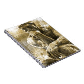 Carnet Statue en bronze affligée Auguste Rodin le penseur (Côté Droit)