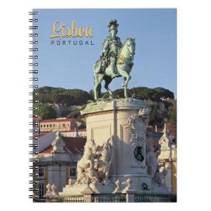 Carnet Statue équestre du roi José I, Lisbonne