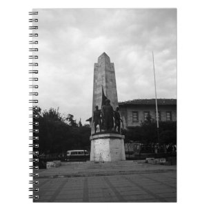Carnet Statue vintage Turquie Istanbul Barberousse 1970