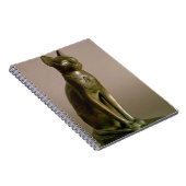 Carnet Statuette d'un chat représentant la déesse Bastet (Côté Droit)