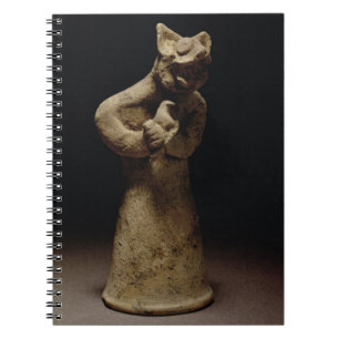 Carnet Statuette d'un démon Lion-Dirigé, Mésopotamie,