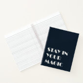Carnet Stay In Your Magic Minimalist Notebook (Intérieur)