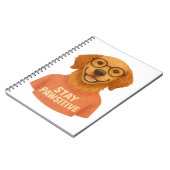 Carnet Stay Pawsitive (Côté gauche)