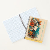 Carnet Stay Wild Flower Child | Boho Floral Portrait (Intérieur)