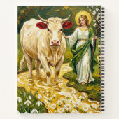 Carnet Ste Brigitte & La Vache Blanche (Imbolc) (Dos)