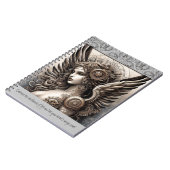 Carnet Steampunk Angel et Citation (Côté gauche)