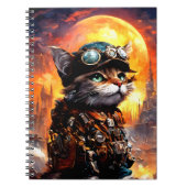 Carnet Steampunk Cat II (Devant)