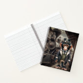 Carnet Steampunk Chimpanzee à la gare (Intérieur)
